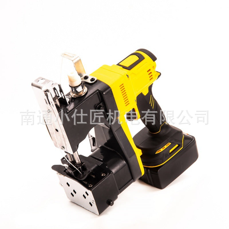 21v Lithium Battery Express Package Sealing Machine Durable Handheld Woven Bag Burlap Automatic Sealing Packing Lithium Battery Tool