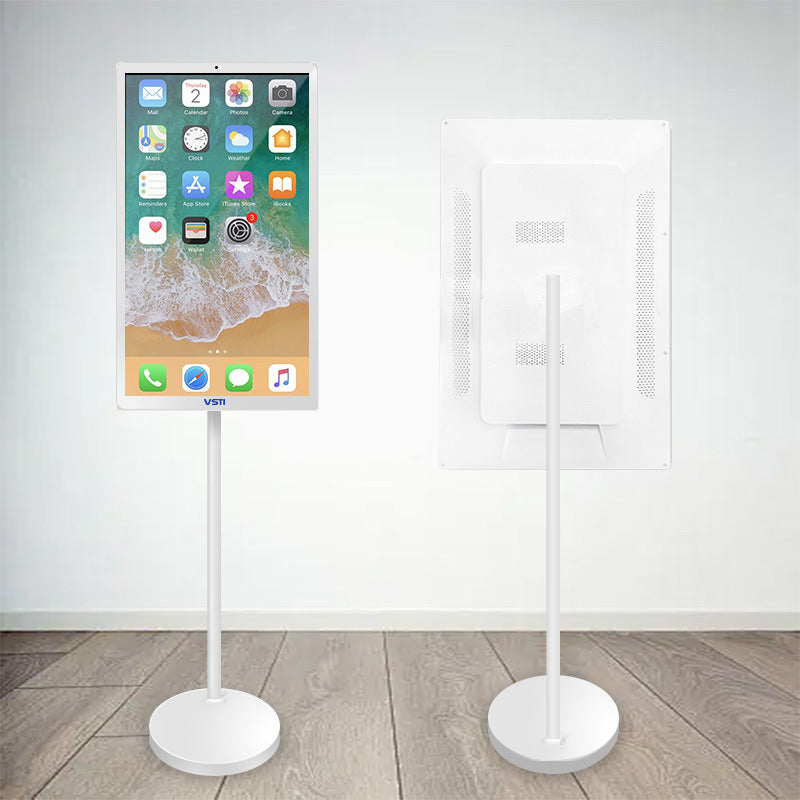 VSTI Brand22Inch Touch TV Movable Rechargeable Built-in Battery Smart Interactive Portable TV