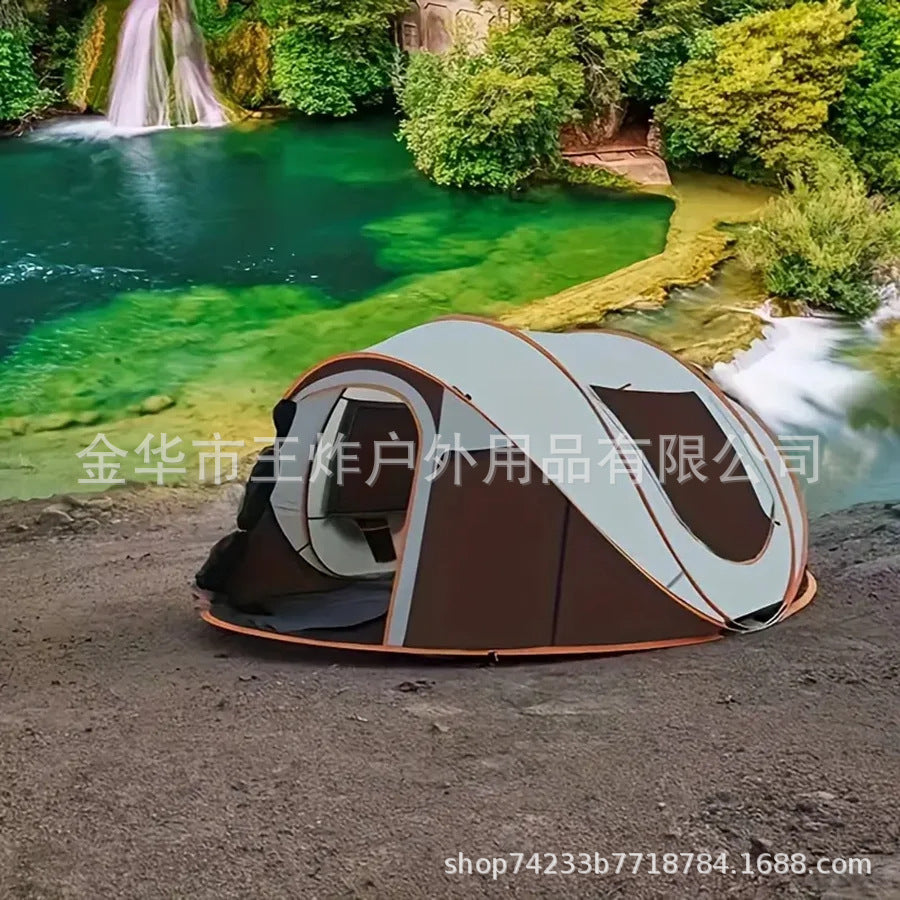 Fully Automatic Hand Throw Quick Open Tent Indoor Children's Tent Camping Windproof Rainproof Sunproof Tent