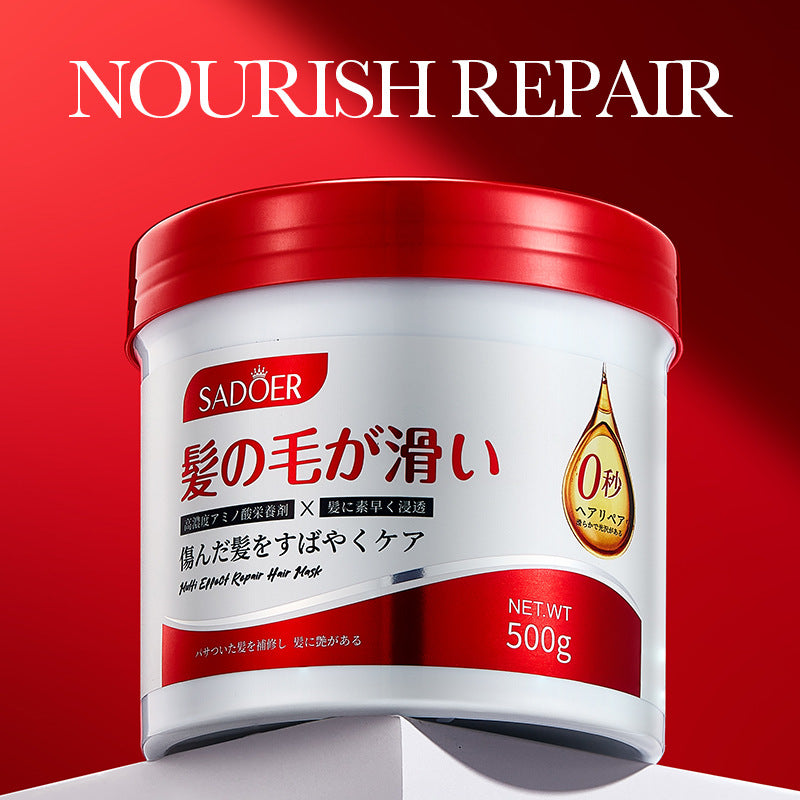 Full English Nourishing Hair Mask500gSADOER0Repair Smooth Moisturizing Nutritional Hair Conditioner Wholesale