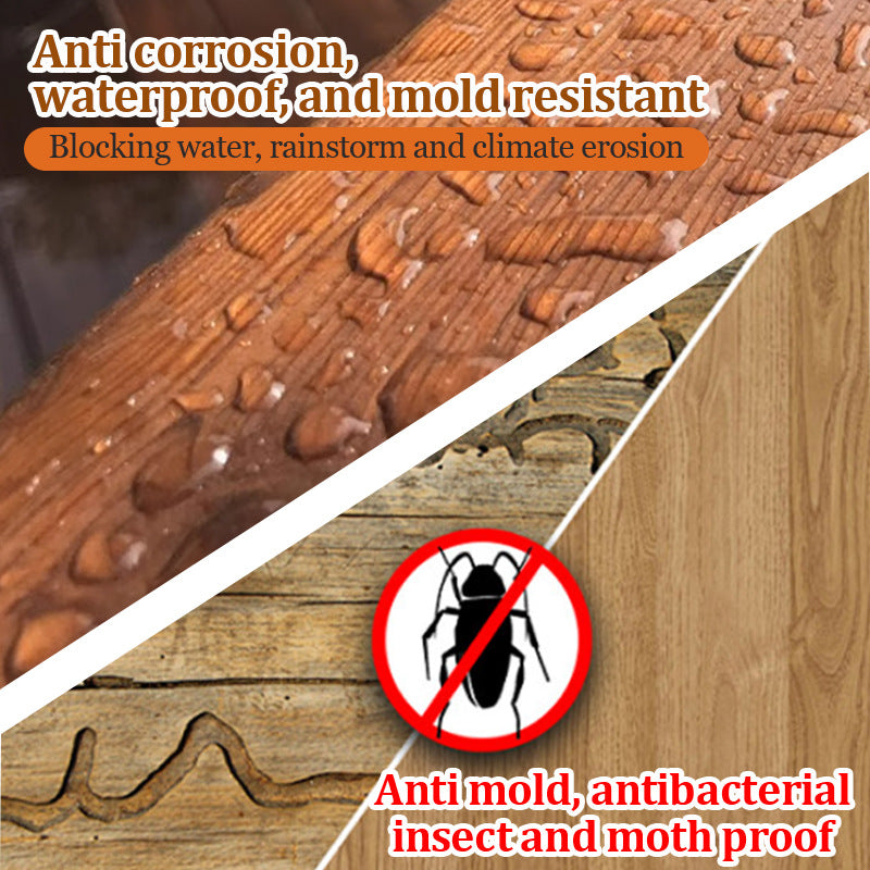 baolisi Water-based Wood Wax Oil Indoor Tables and Chairs Doors and Windows Furniture Renovation Color Change Transparent Wood Latex Paint Coating