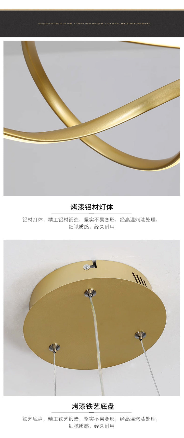 Bedroom Chandelier Internet Celebrity Bar Counter2025Modern Minimalist Dining Room Chandelier New Zhongshan Lighting for Dining Table