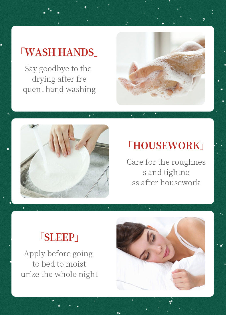 Full English Christmas Hand Cream Set ZOZU Refreshing Moisturizing Hand Cream Gift for  Wholesale