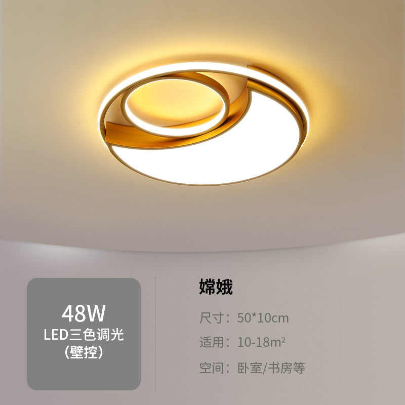 led Ceiling Lamp Master Bedroom Lamp Cozy Modern Minimalist Children's Room Lamp Creative Personality Room Lamp Ceiling Light Fixture