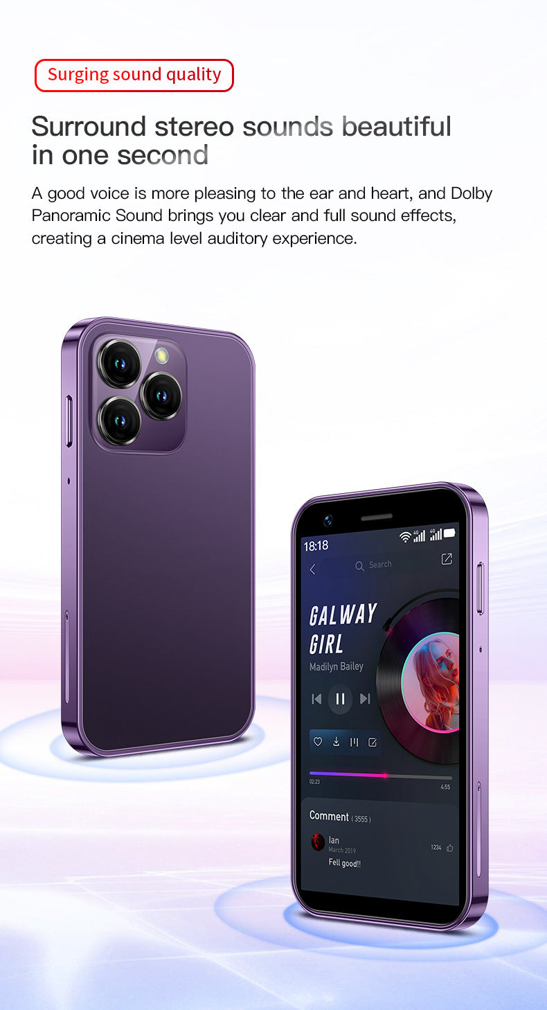 XS16All Netcom4G Mini Mobile Phone Ultra Small Pocket Four Core Android Smart Phone Google