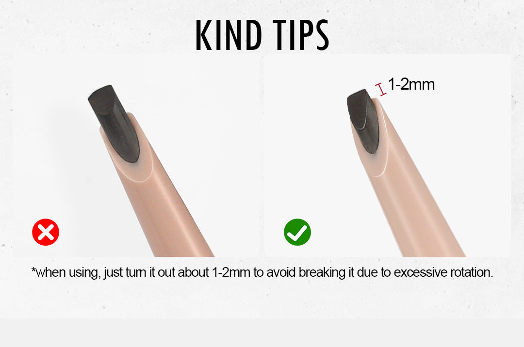 Hot-selling Eyebrow Pencil Set Waterproof Smudge-proof Liquid Split-tip Eyebrow Pencil Makeup Liquid Eyebrow Pencil