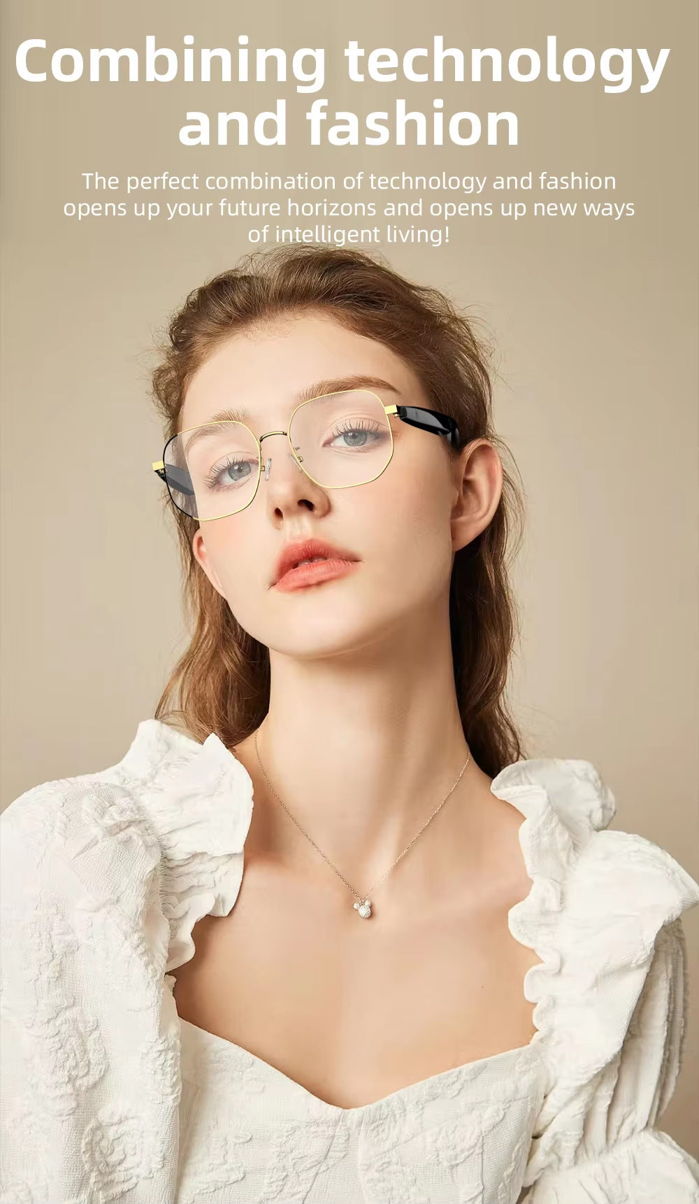 SG AI Smart Wearable Headset Glasses New Multi-Function