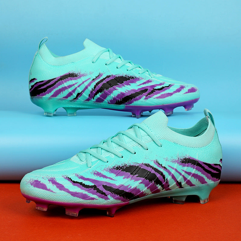 Large Size Authentic Low-Top Soccer Shoes New Wholesale Men's Training Shoes Student Soccer Shoes Spike Shoes Women's