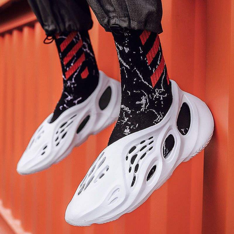 Men's Shoes Spring Summer ins Super Popular Shoes Korean Style Trendy Harajuku Style Height-Increasing Cushioned Sports Dad Shoes for Men