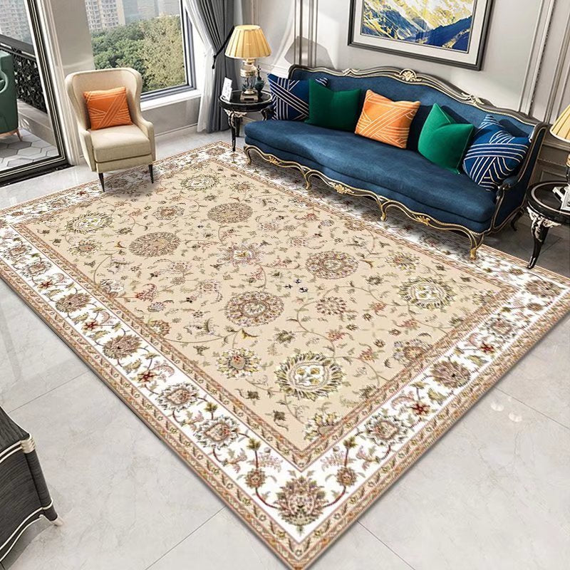 Thickened Imitation Cashmere Persian Carpet Vintage Ethnic Style Living Room Carpet Full Carpet Sofa Coffee Table Rug carpet