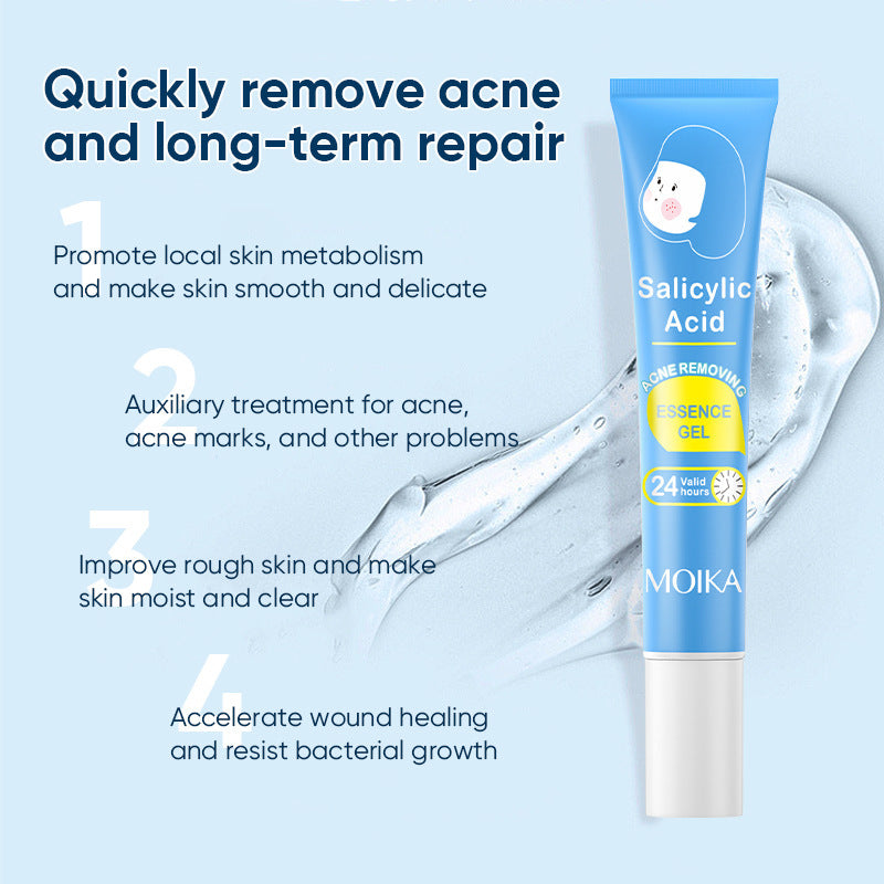 Spot Goods MOIKA Salicylic Acid Gel Fades Acne Skin Care Products Moisturizing Anti-Acne