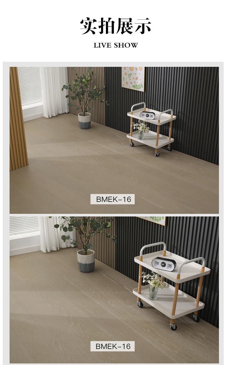 1.9North American Oak AB3.0mm Pure Three-Layer Solid Wood Composite Flooring, Floor Heating, Moisture-Proof, Locking Three-Layer Flooring