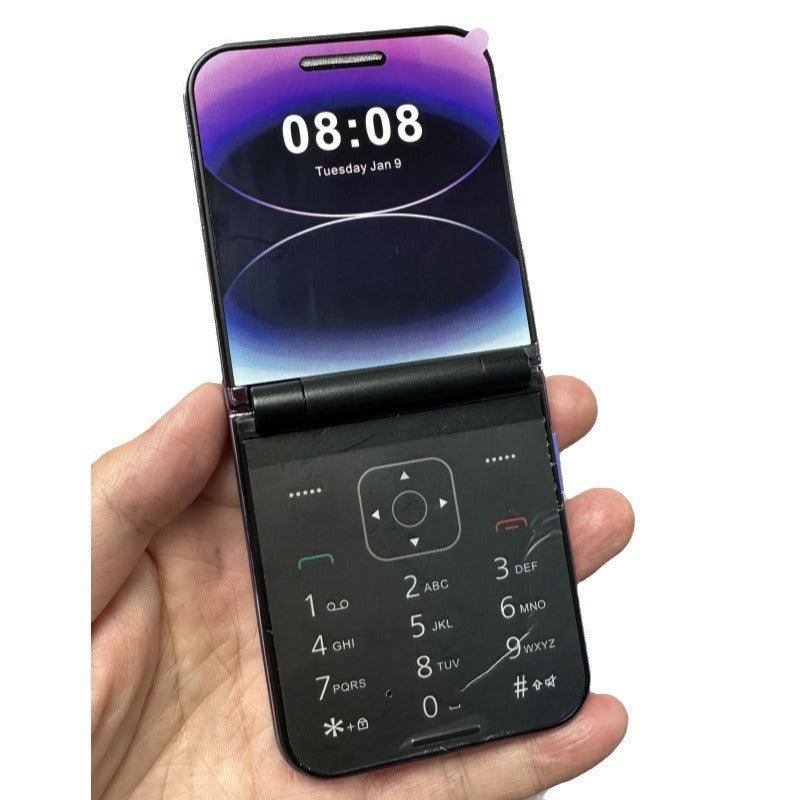 i15 pro Dual SIM Mobile Non-Smartphone Flip Phone with Buttons for Seniors2G Mobile Phone