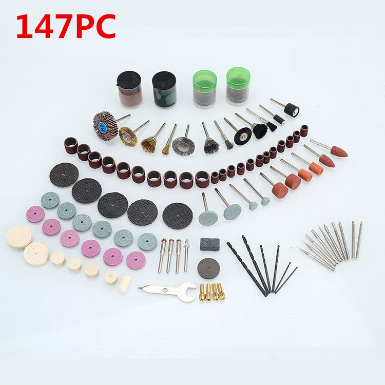 Manufacturer supplies polishing machines161PC Electric Grinder Set Accessories Kit147Set of Grinding Accessories Engraving Electric Grinder Set