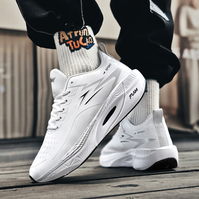 New Feiran Real Explosive Carbon Plate Ultra-light Rebound Couple Running Shoes Youth Non-slip Racing Training Sports Shoes