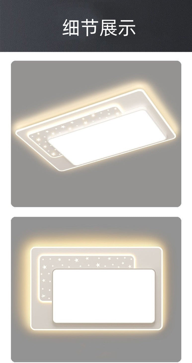 2025New Style Ceiling Light for Living Room and Bedroom, Simple Modern Atmosphere, Dining Room, Starry Sky Cream Style LED Lamps