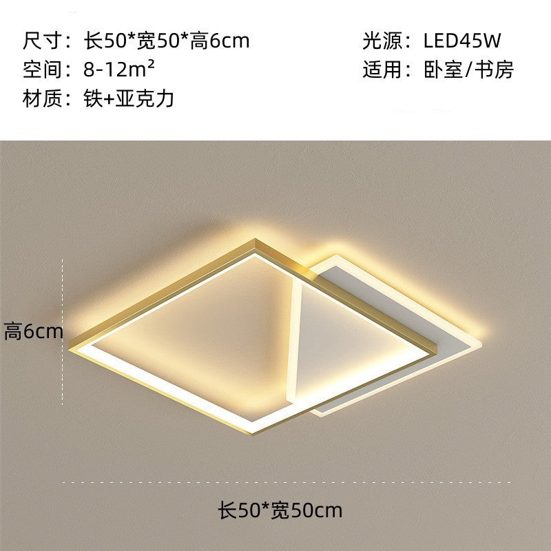 2025New Simple Modern Style led Ceiling Lamp Round Room Light Fixture Nordic Style Master Bedroom Dining Room Home Light Fixture