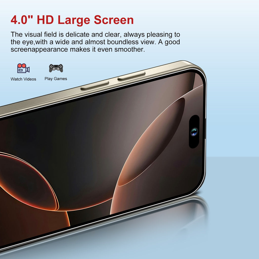 mini i16promax Android Smart Mini Phone4.0Inch16pro Dual SIM Ultra-Thin Hot Sale