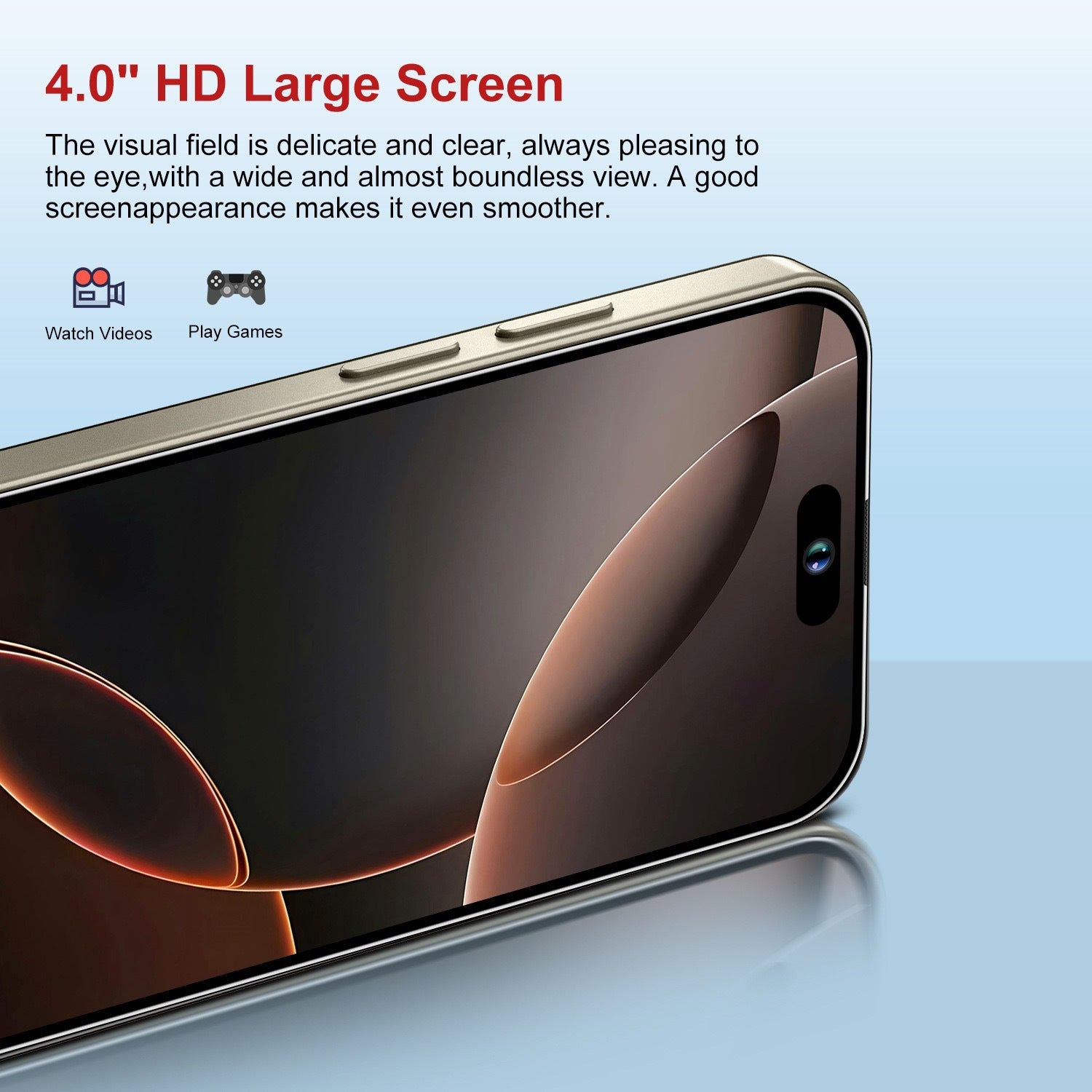 mini i16promax Android Smart Mini Phone4.0Inch16pro Dual SIM Ultra-Thin Hot Sale