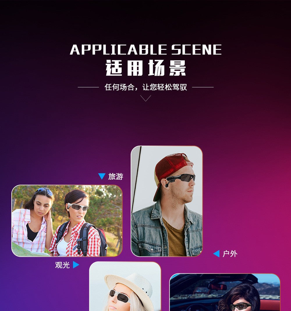 Hot-Selling Bluetooth Glasses TWS Game Wireless Bluetooth Sports Headphones Mini Dual Earbuds Touch Control No Delay