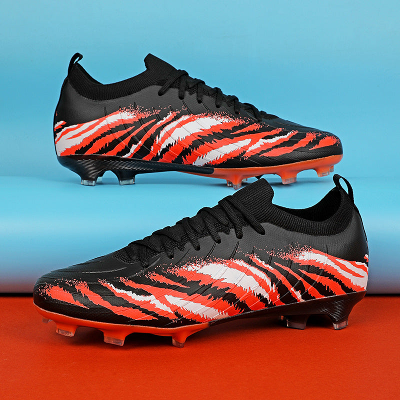 Large Size Authentic Low-Top Soccer Shoes New Wholesale Men's Training Shoes Student Soccer Shoes Spike Shoes Women's