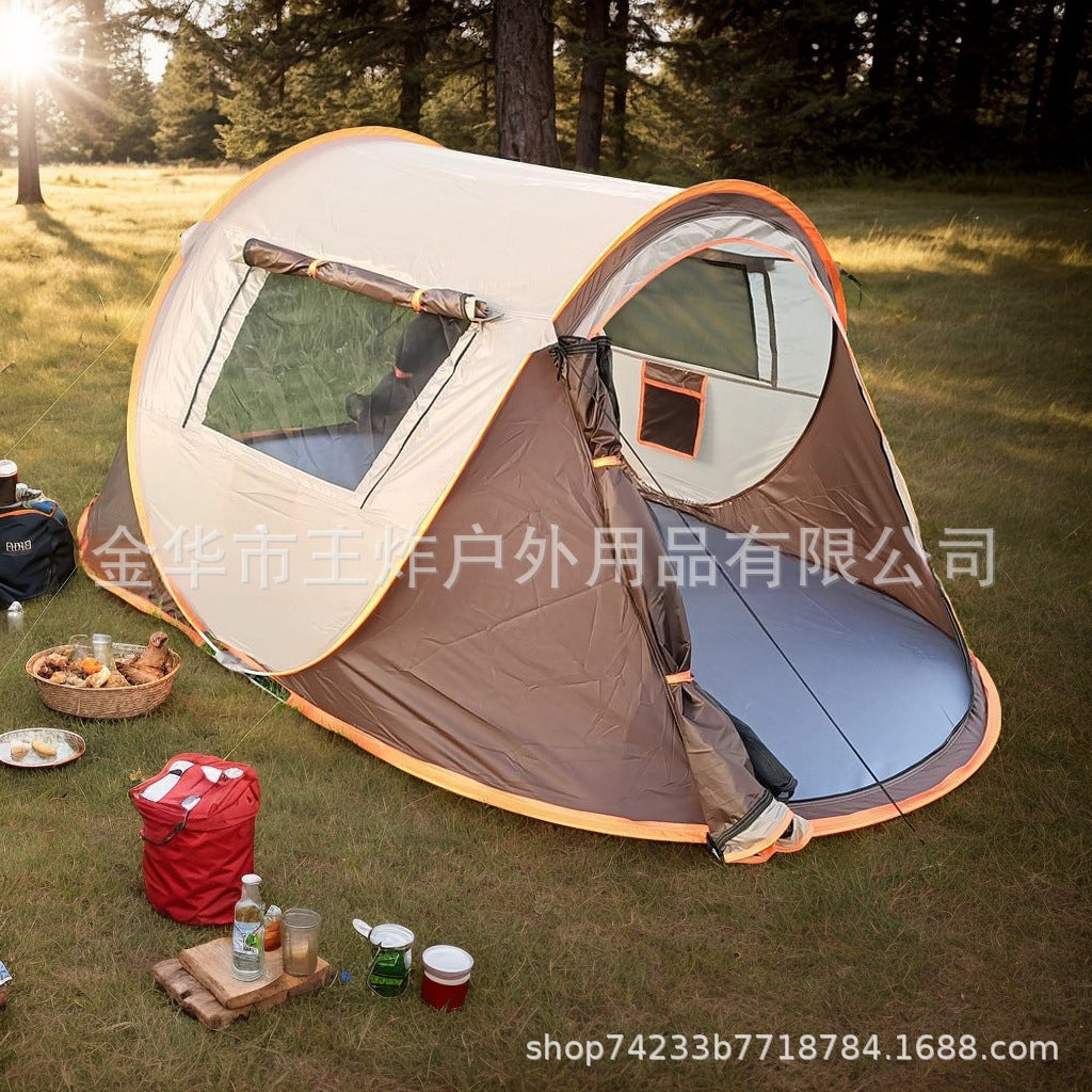 Hot-Selling Hand-Throw Quick-Open Tent Outdoor Tent Camping Windproof Rainproof Sunproof Tent