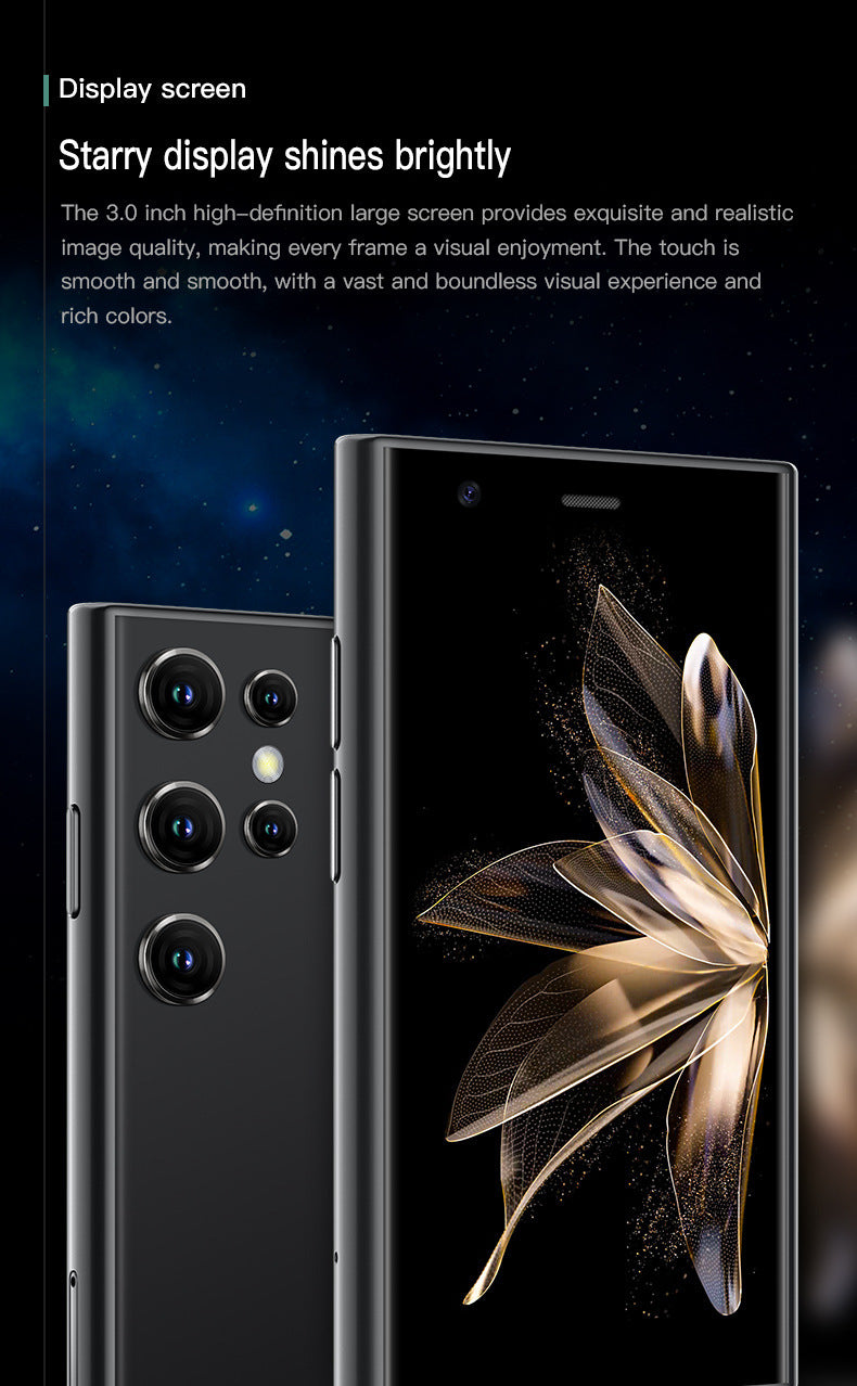 Sono S23pro Ultra Small Mobile Phone Google Store Quad-Core Traditional Chinese Android Smart Mini Backup Phone