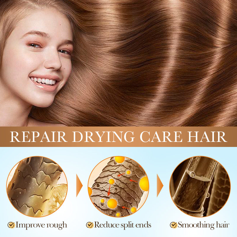 Black Castor Oil Conditioner SADOER Nourishing, Repairing and Improving Frizz Hair Care Solution Cross-Border Wholesale