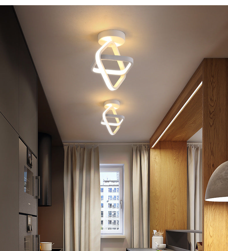 exclusive aisle lights balcony lights LED Modern Minimalist Nordic Creative Personality Cloakroom Living Room Entrance Light