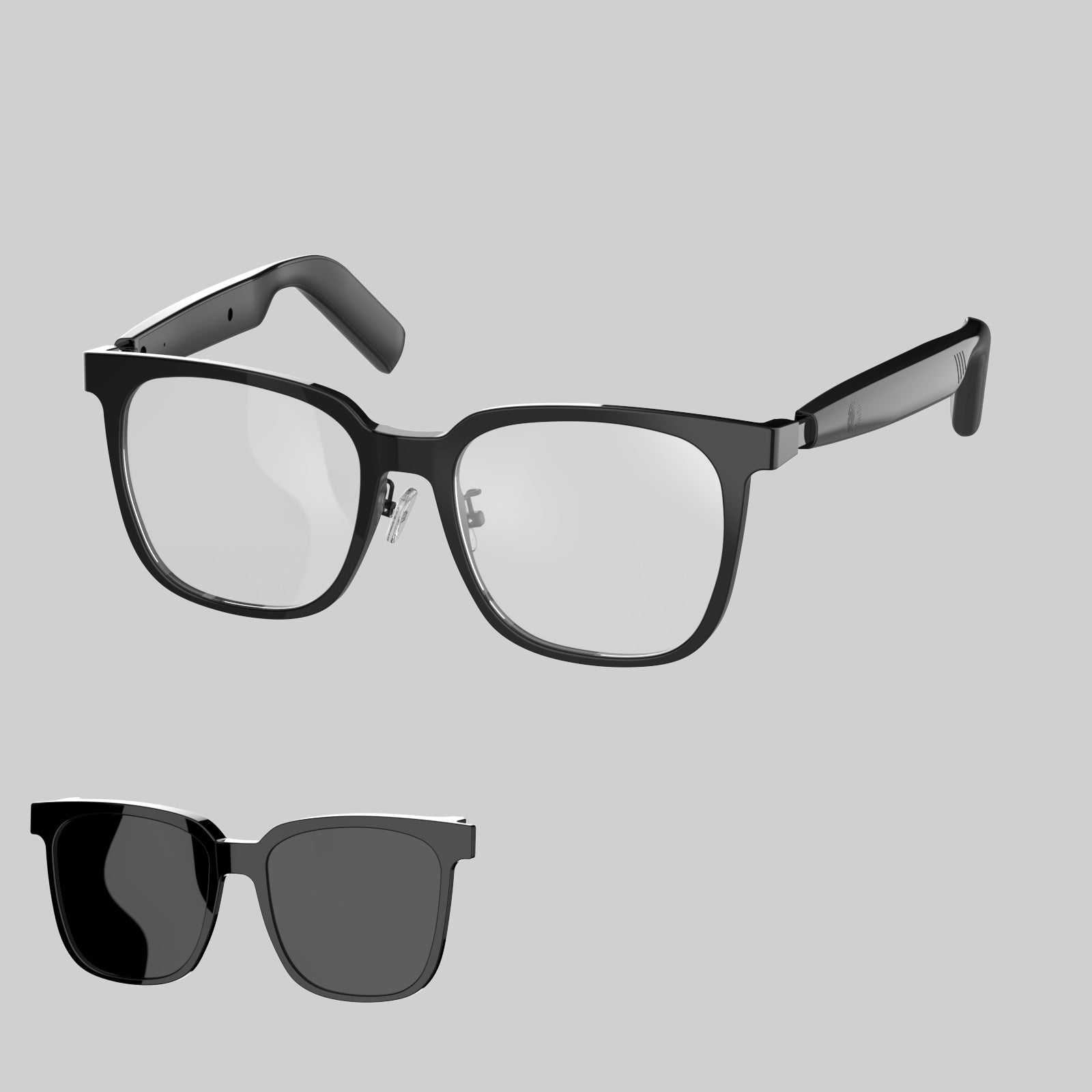 AI Bluetooth Smart Glasses Anti-Blue Light Translation in Hundreds of Languages Make Calls Listen to Music Wholesale