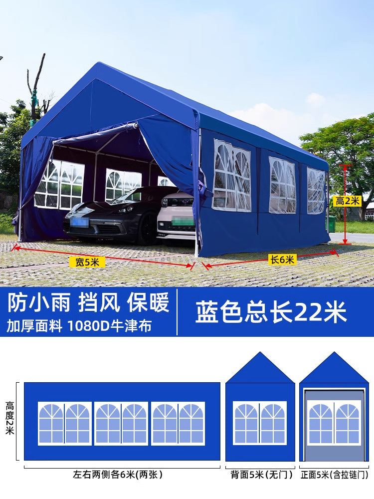 Camping Internet Celebrity Market Stall Tent Cover Thickened Windproof Rainproof Coldproof Outdoor Windproof Cloth Distribution and Dropshipping