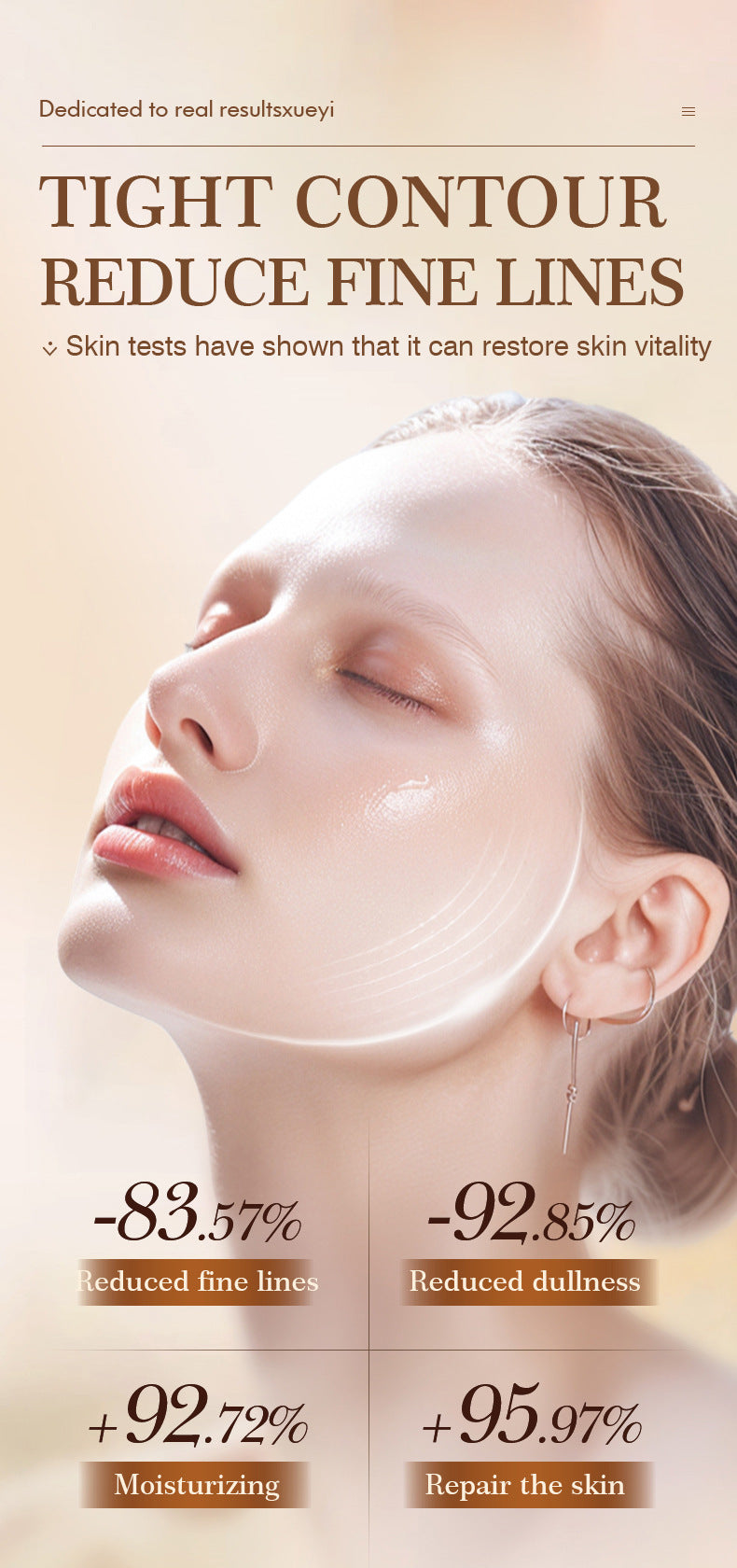 All VC Facial Capsule Cream Wrinkle Smoothing Anti-Wrinkle Essence Cream Hydrating Moisturizing Universal Face Cream