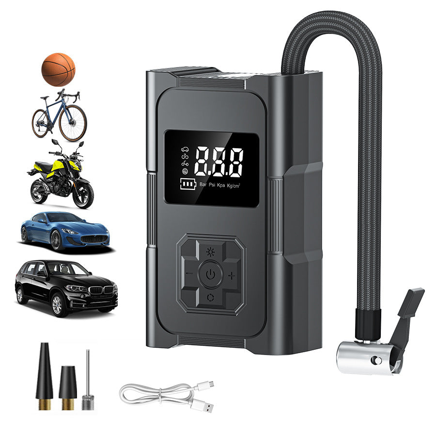 Car Wireless Air Pump Car Portable Car Air Pump Electric Car Tire High Pressure Tire Pump Treasure
