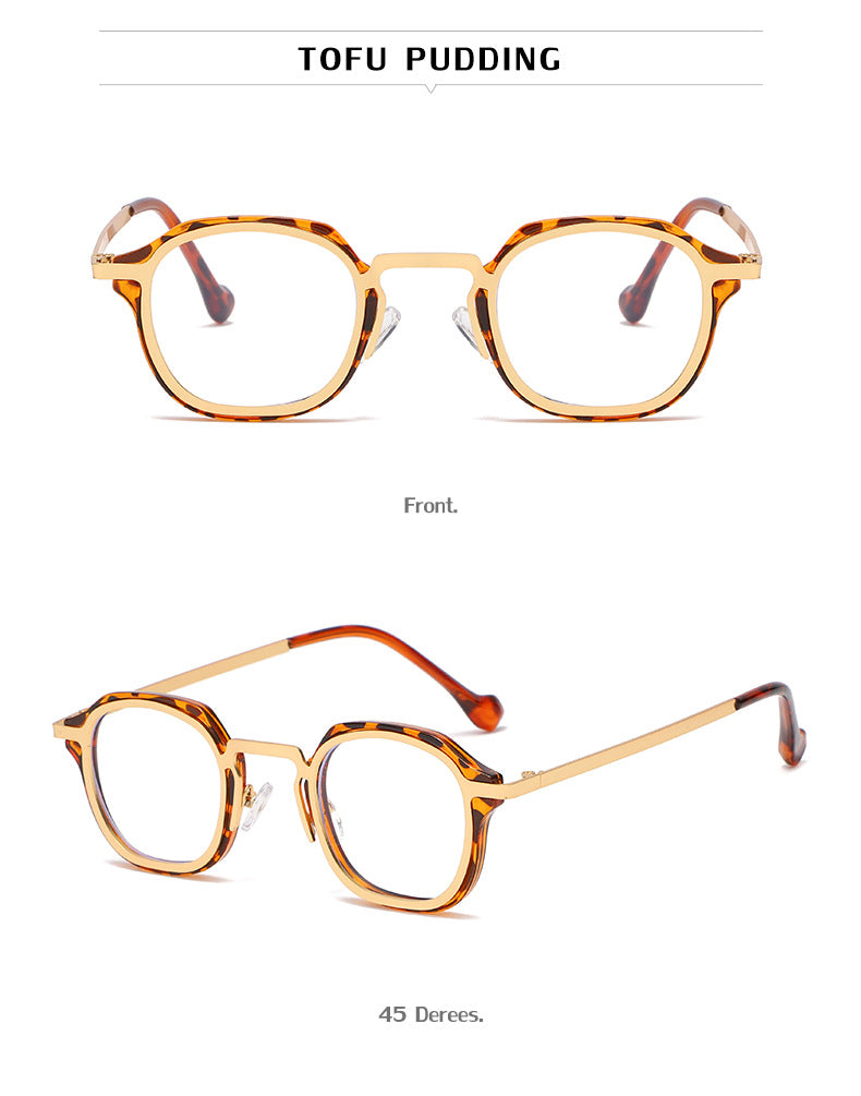 New Fashion Small Frame Sunglasses for Men, European and American Classic Retro Sunglasses, Steampunk Trendy High-End Glasses for Women