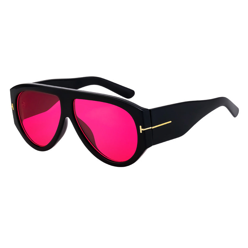 Large Frame Toad Sunglasses for Women Trendy European and American New Fashion Full Frame Sunglasses UV Protection Sun Glasses sunglasses