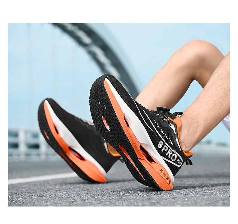 Red Rabbit9PRO New carbon plate running shoes for men and women, summer breathable professional racing sports shoes, ultra-light shock-absorbing running shoes