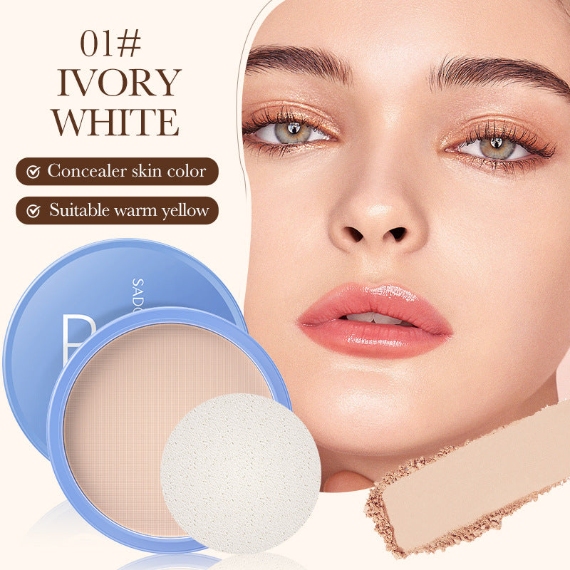 Full English Makeup SADOER Velvet Flawless Powder Brightening Skin Tone Lightweight Contour Concealer Cushion  Wholesale