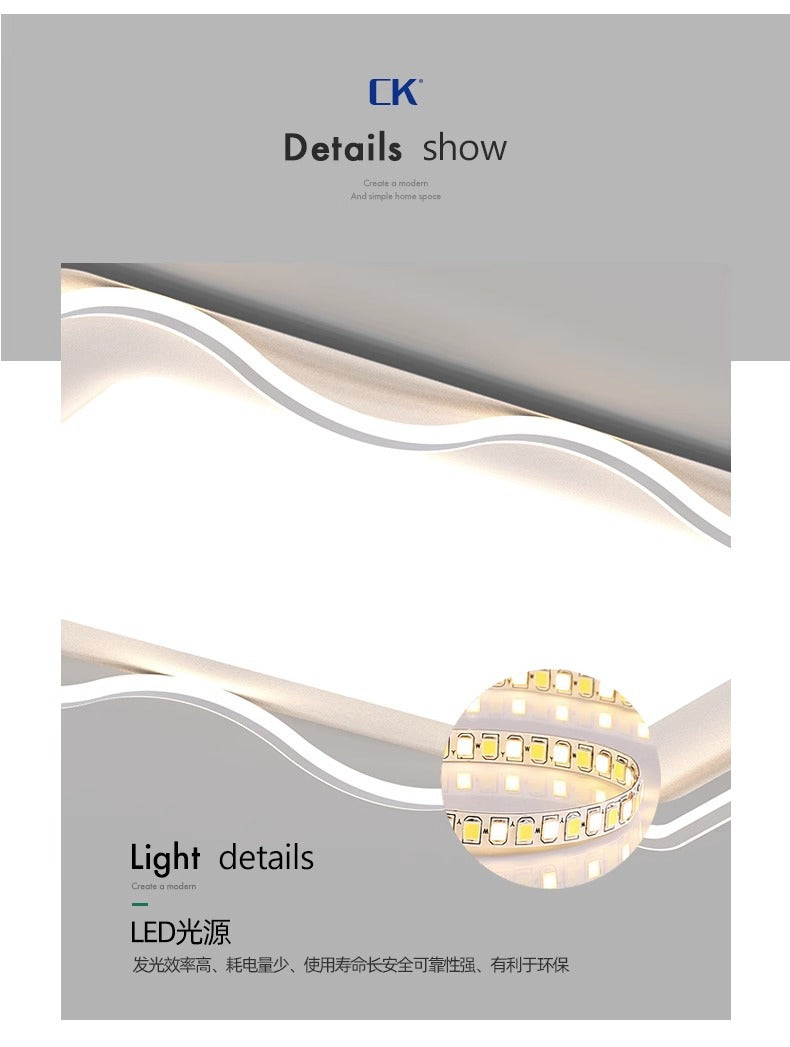 Full Spectrum Eye Protection Bedroom Lamp Ceiling Lamp led Anti-Blue Light Room Main Light Living Room Light Modern Simple Ultra-Thin Light