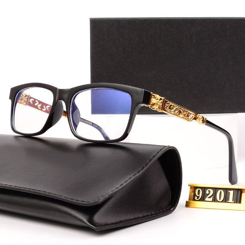 2025New European and American Style Fashion HD Blue Light Blocking Glasses Unisex Plain Glasses Wholesale