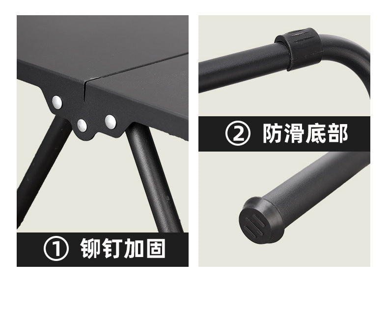 Multifunctional Patchwork IGT Tactical Table Outdoor Portable Folding Table Camping Equipment Splicable Lightweight Table