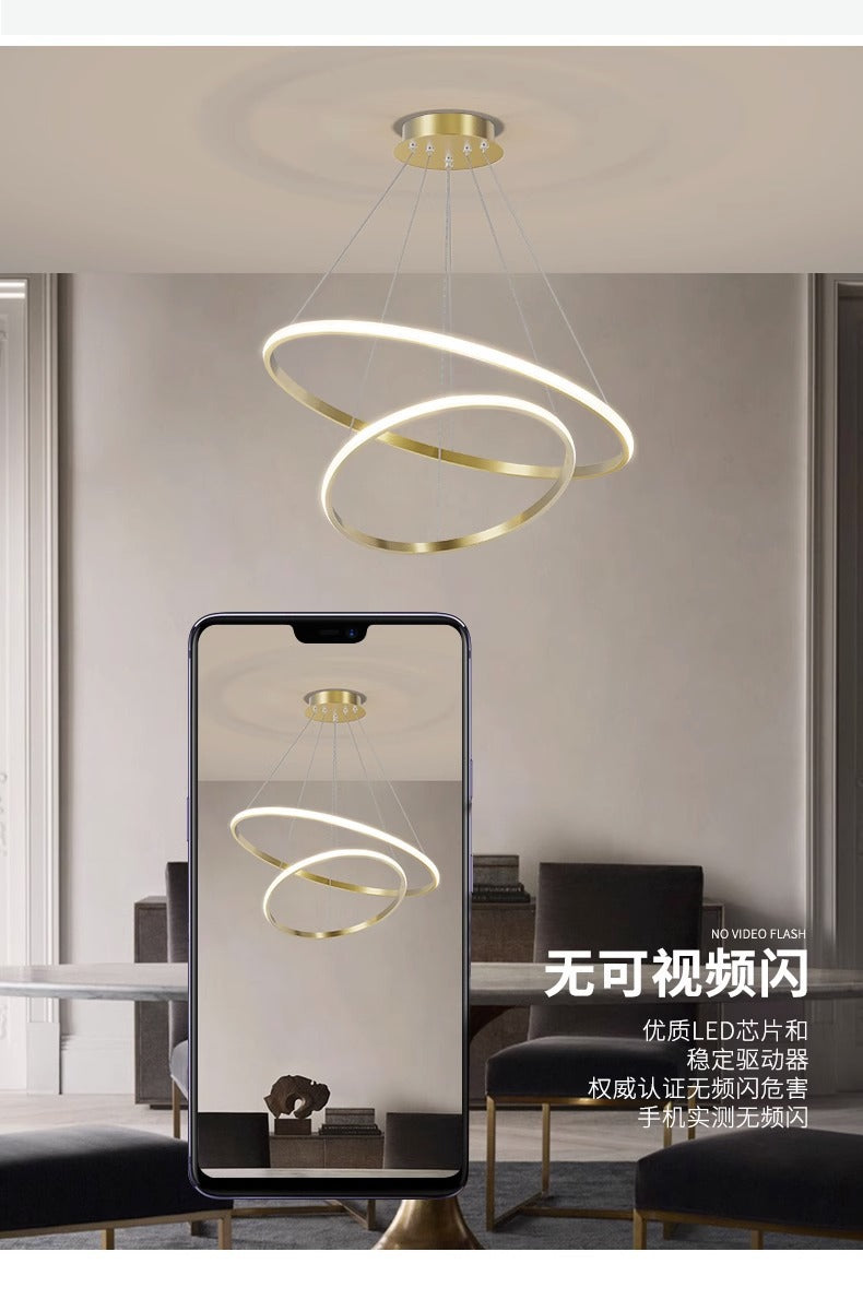 Nordic Atmosphere Modern Minimalist Dining Room Pendant Light Luxury Living Room Pendant Light Study Home Bedroom Dining Room led Chandelier