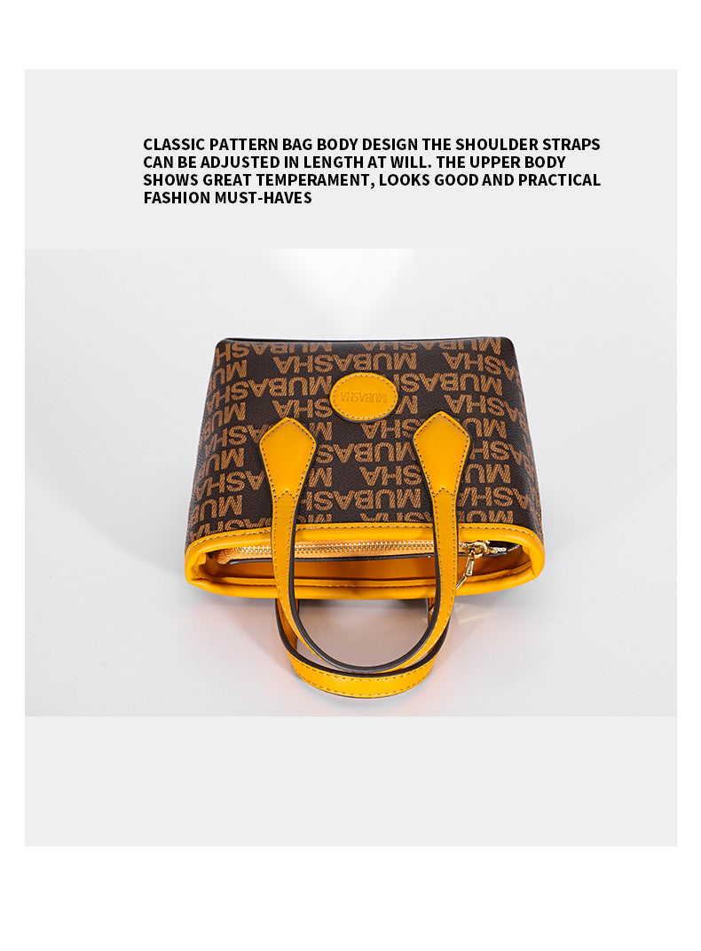 Women's Trendy Fashion New Crossbody Bag Retro Personality Stylish Mini Simple Monogram Handbag