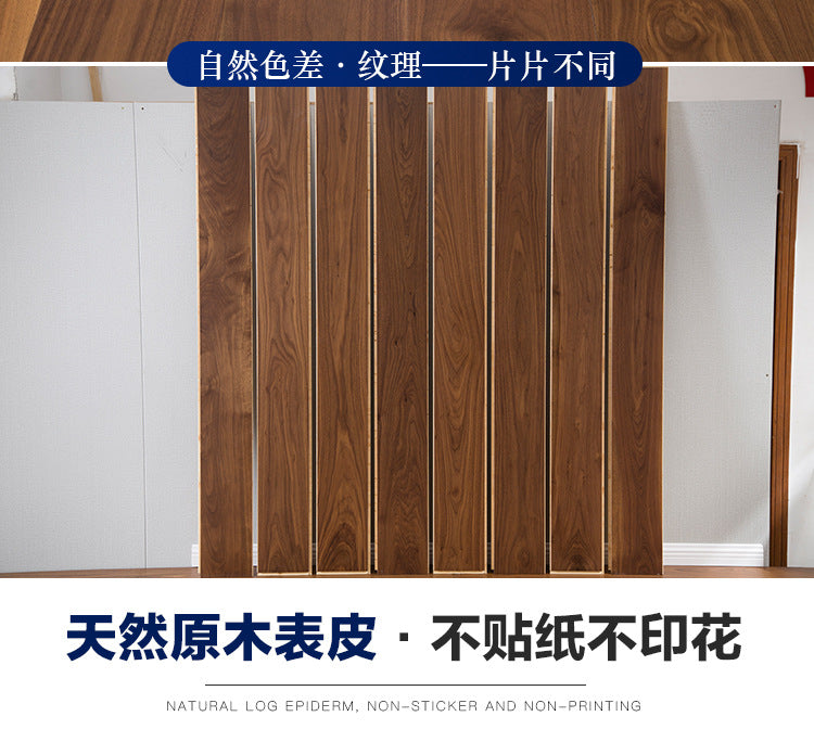 Door-to-Door Installation Old Three-Layer Large Board Pure Three-Layer Solid Wood Floor Oak Log3.0-4.0mm Underfloor Heating