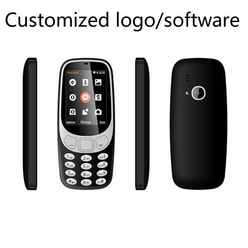 2.4Camera with dedicated slot GSM 2G Button Phone for Students and Seniors3310Feature Phone