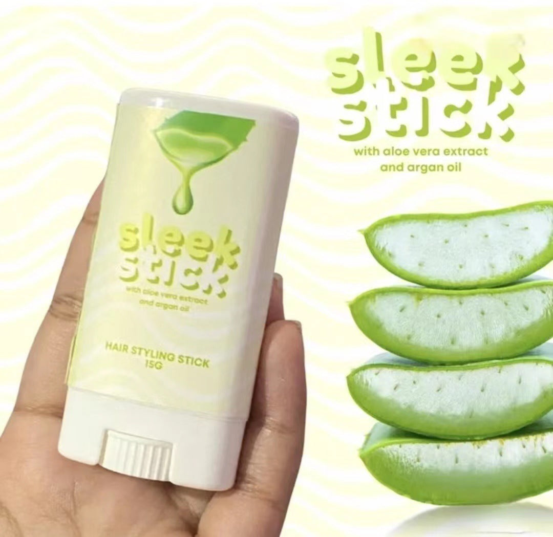 sleek stick Hair wax stick15g Cross-Border Wig Care Moisturizing Styling Anti-Frizz Magic Broken Hair Finishing Cream