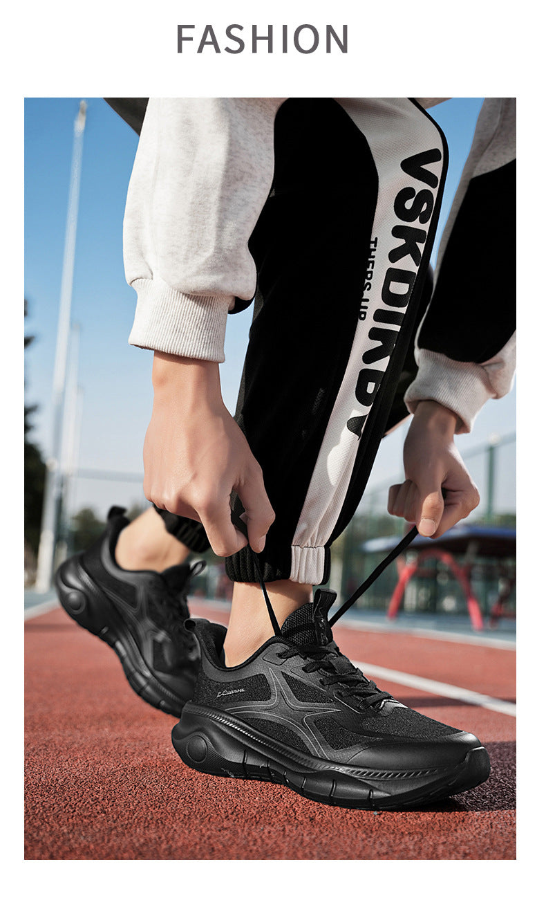 Spring New Fashion Versatile Lightweight Sports Shoes In Stock Hot Sale Casual Couple Shock Absorption High Elastic Running Shoes