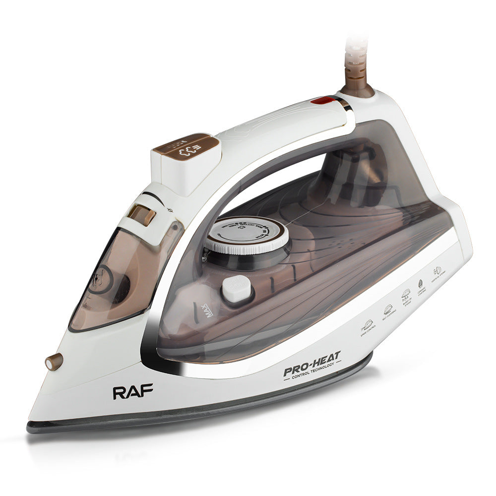 RAF European Standard Electric Iron Steam Household Electric Iron Handheld Portable Ironing Machine Multi-Function Three-Speed