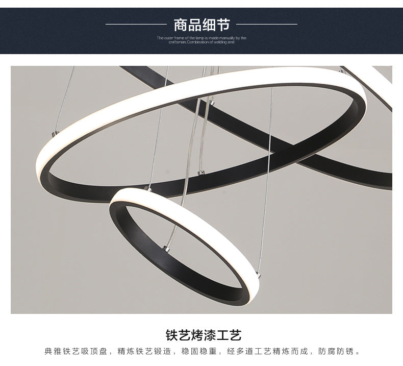 Northern Europe led Restaurant Chandelier Modern Minimalist Bar Table Lamp Bedroom Room Lamp Dining Room Unique2025New Lamps