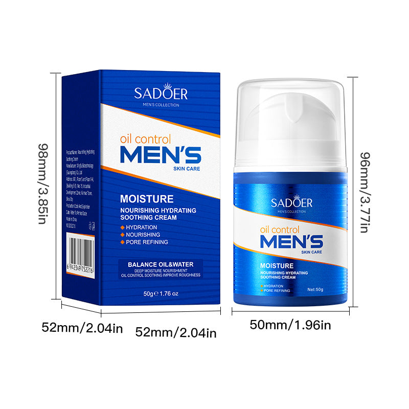 Cross-border Men's Face Cream Hydrating Moisturizing Cream Cross-Border Face Cream Export Manufacturer Wholesale