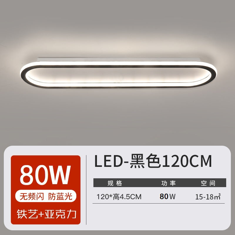 Nordic Ultra-Thin Ceiling Light Rectangular led Living Room Lamps Modern Minimalist Round Lamp Bedroom Lamp Office Lamps